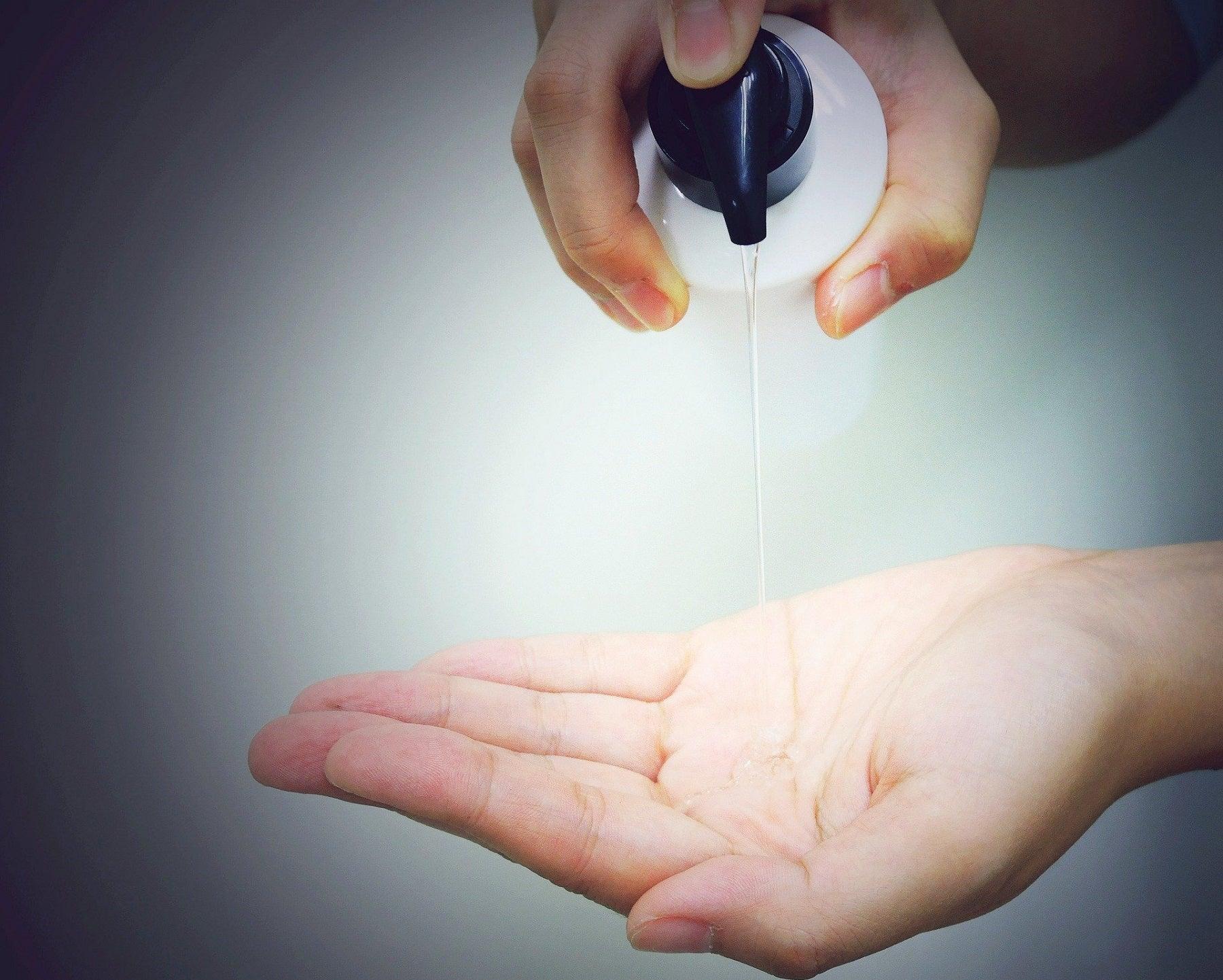 bouteille de shampoing
