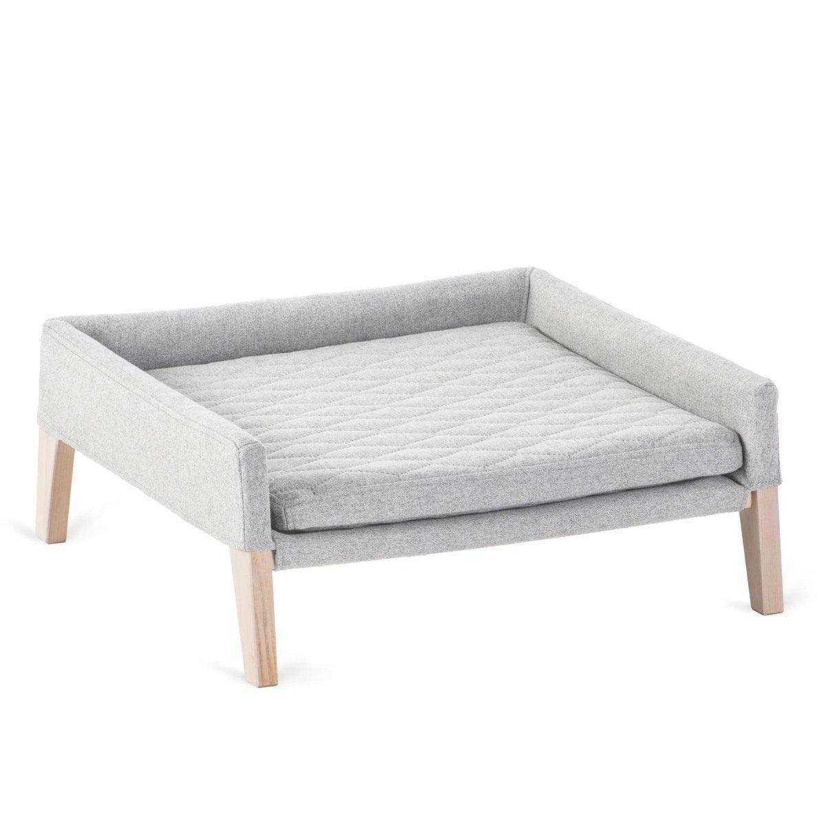 Canapé lit pour chat & chien très confortable Lulu gris clair - kasibe