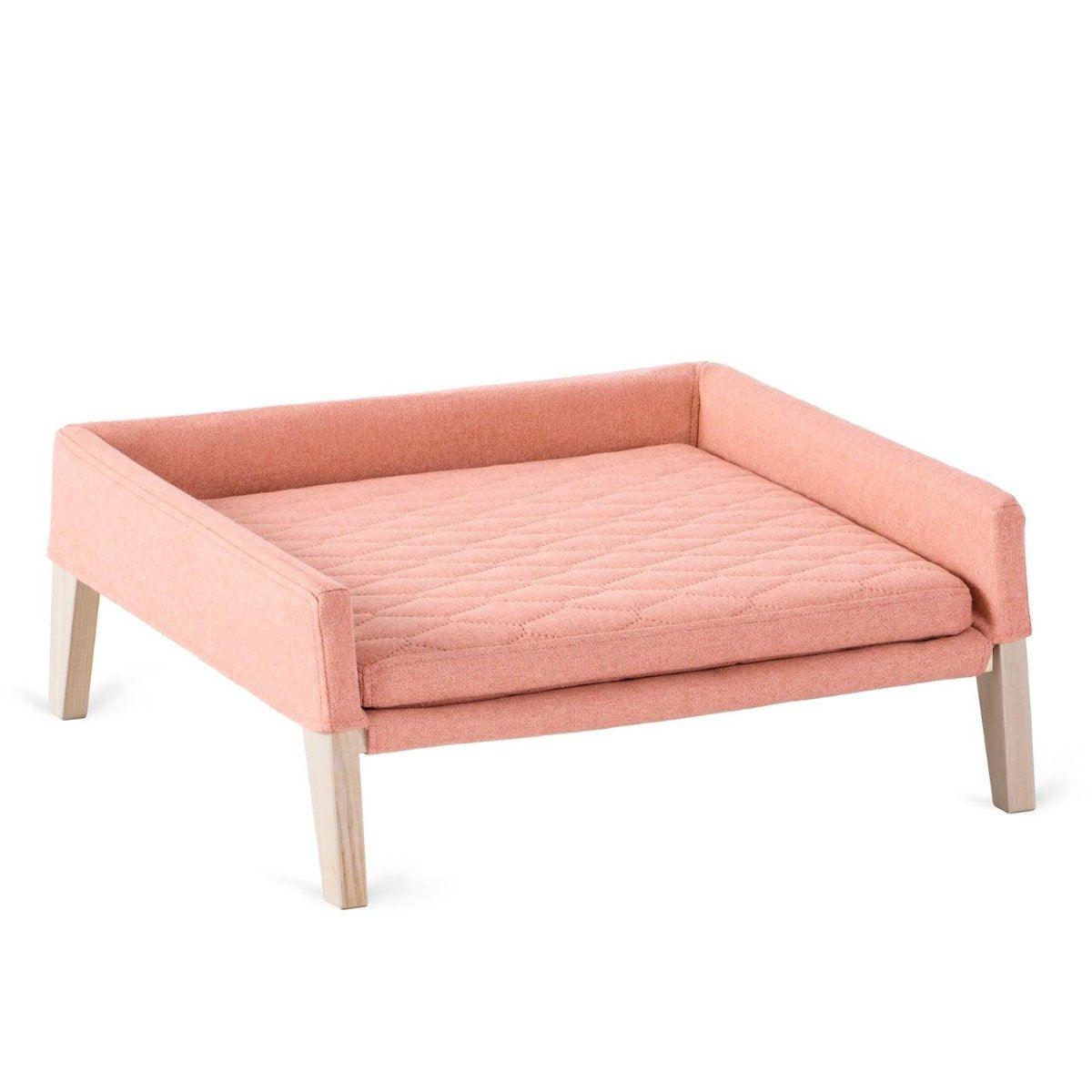 Canapé lit pour chat & chien très confortable Lulu rose - kasibe