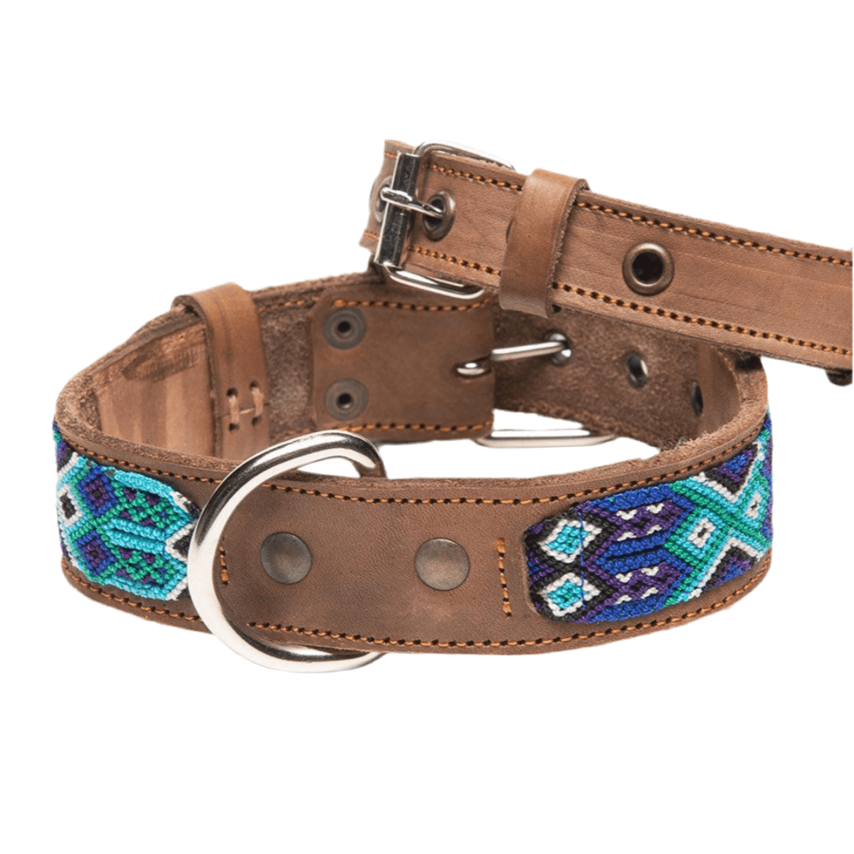 Collier pour chien mexicain modèle bacalar - kasibe