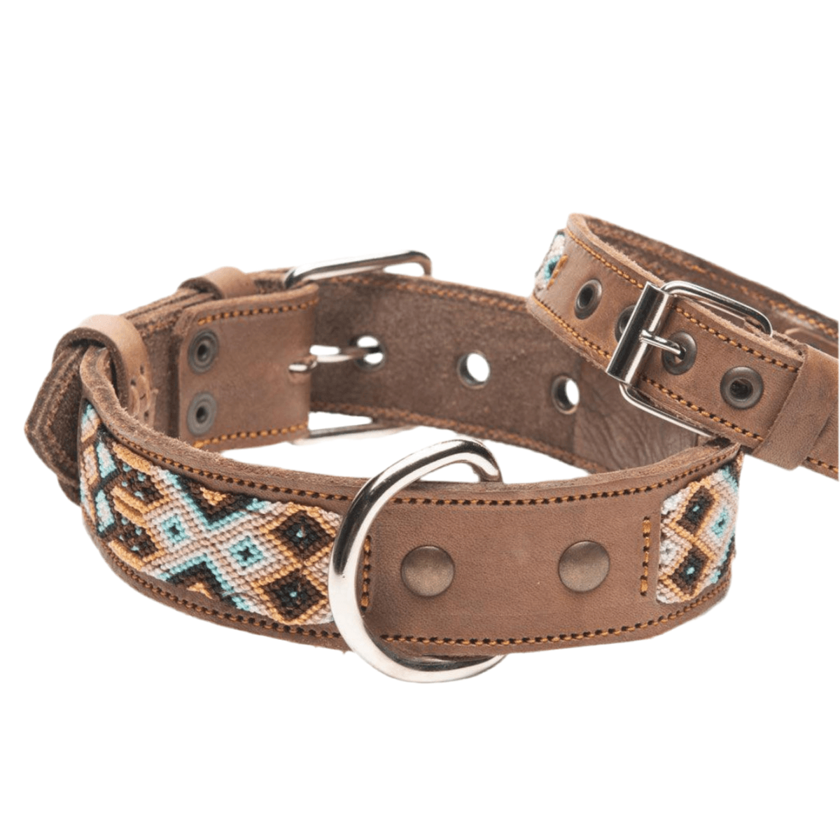 Collier pour chien mexicain modèle holbox - kasibe