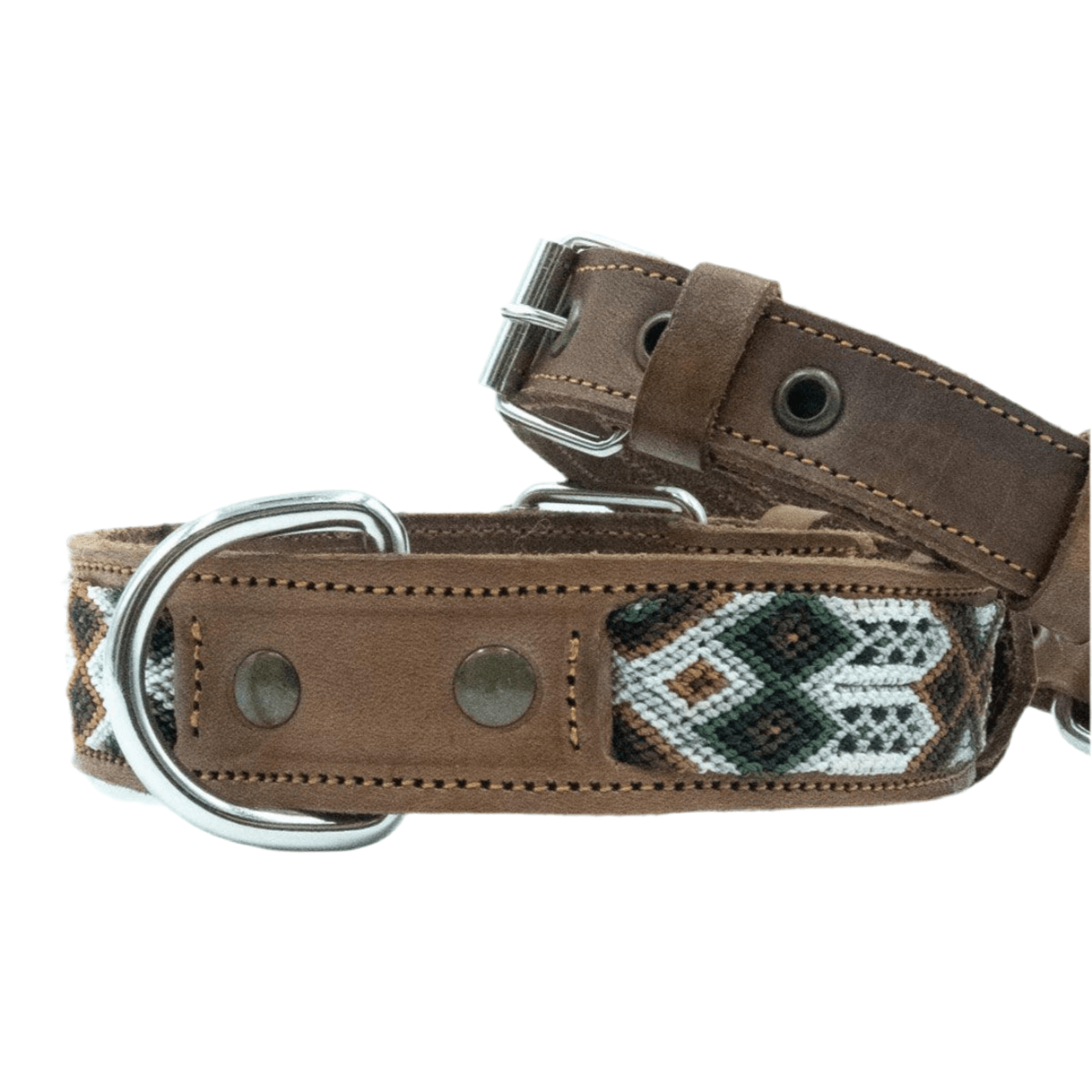 Collier pour chien mexicain modèle tulum - kasibe