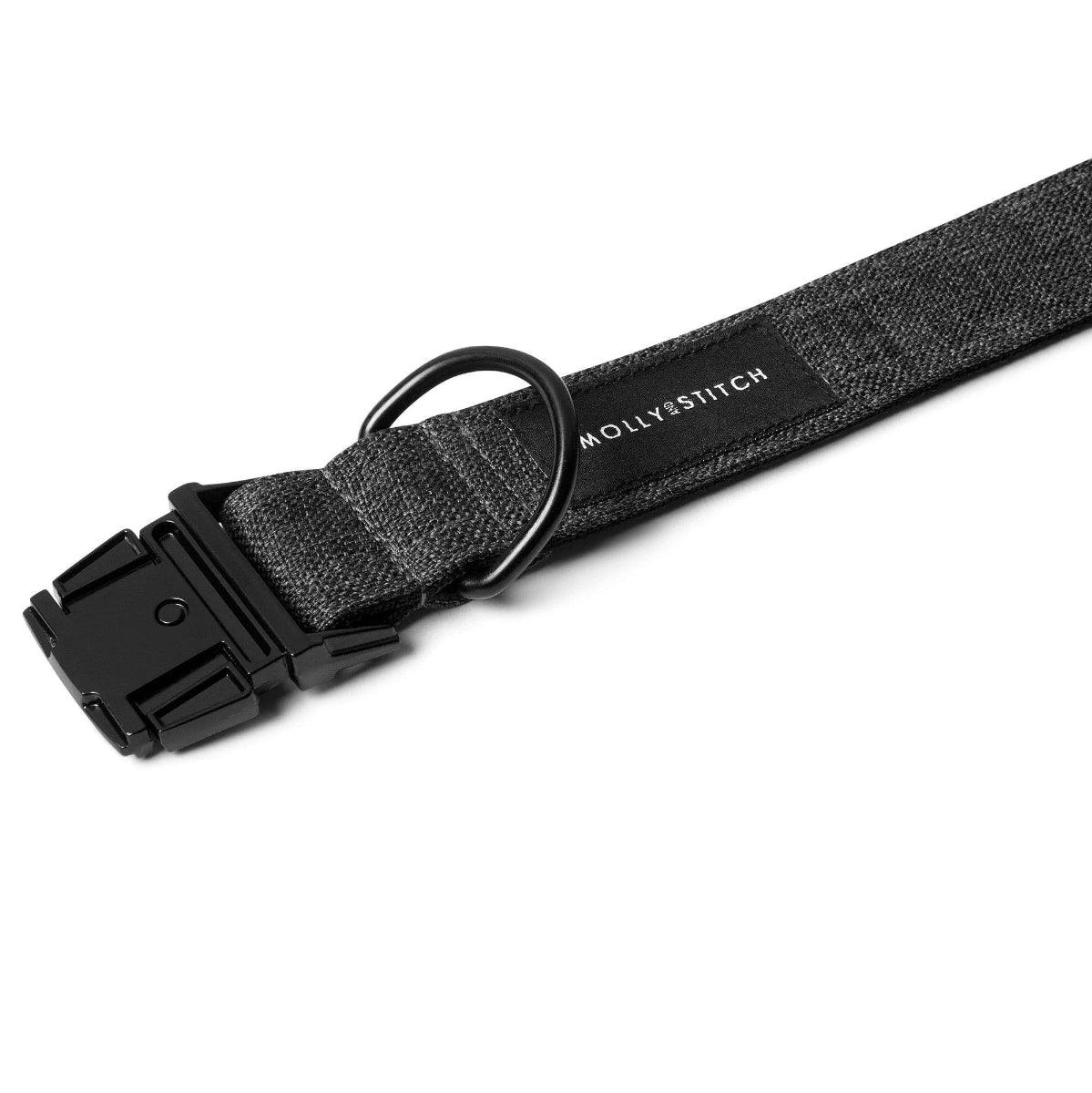 Soft Rock, un collier pour chien solide à usage quotidien pour canins actifs gris ouvert - kasibe
