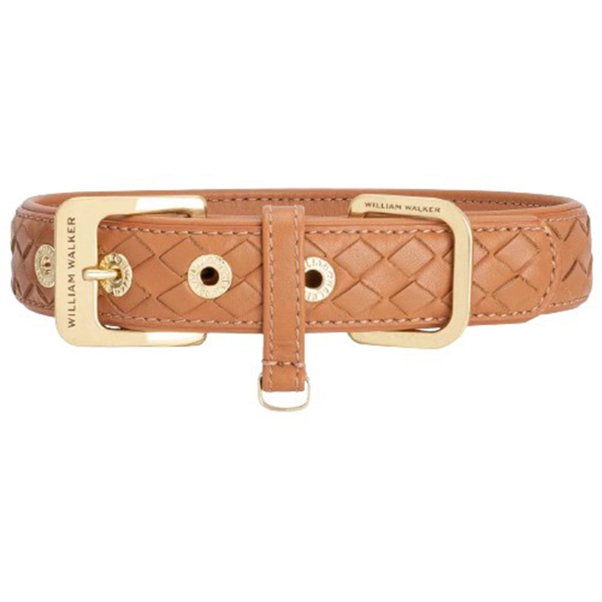 Collier en cuir pour chien tressé à la main - PRESTIGE - Kasibe