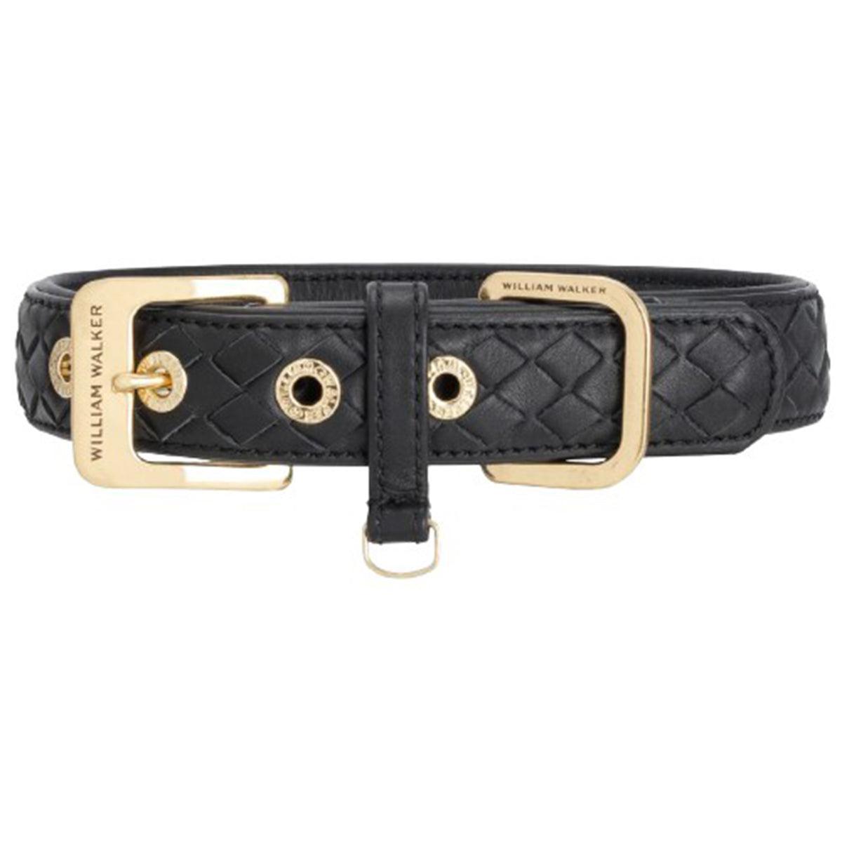 Collier en cuir pour chien tressé à la main - PRESTIGE - Kasibe