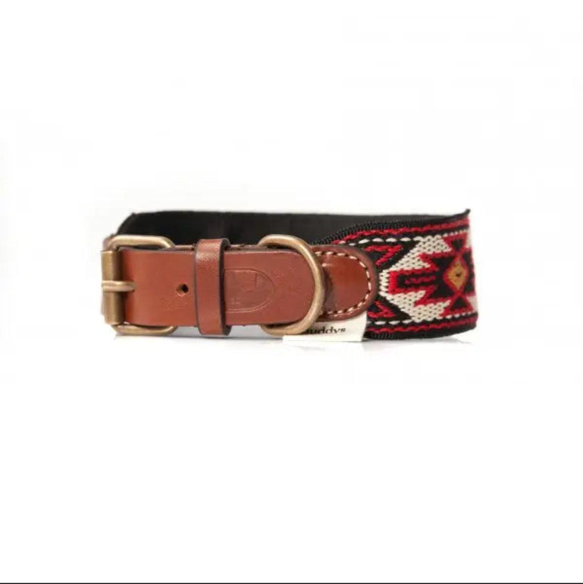 Collier et laisse pour chien bohème - PEYOLT - Kasibe