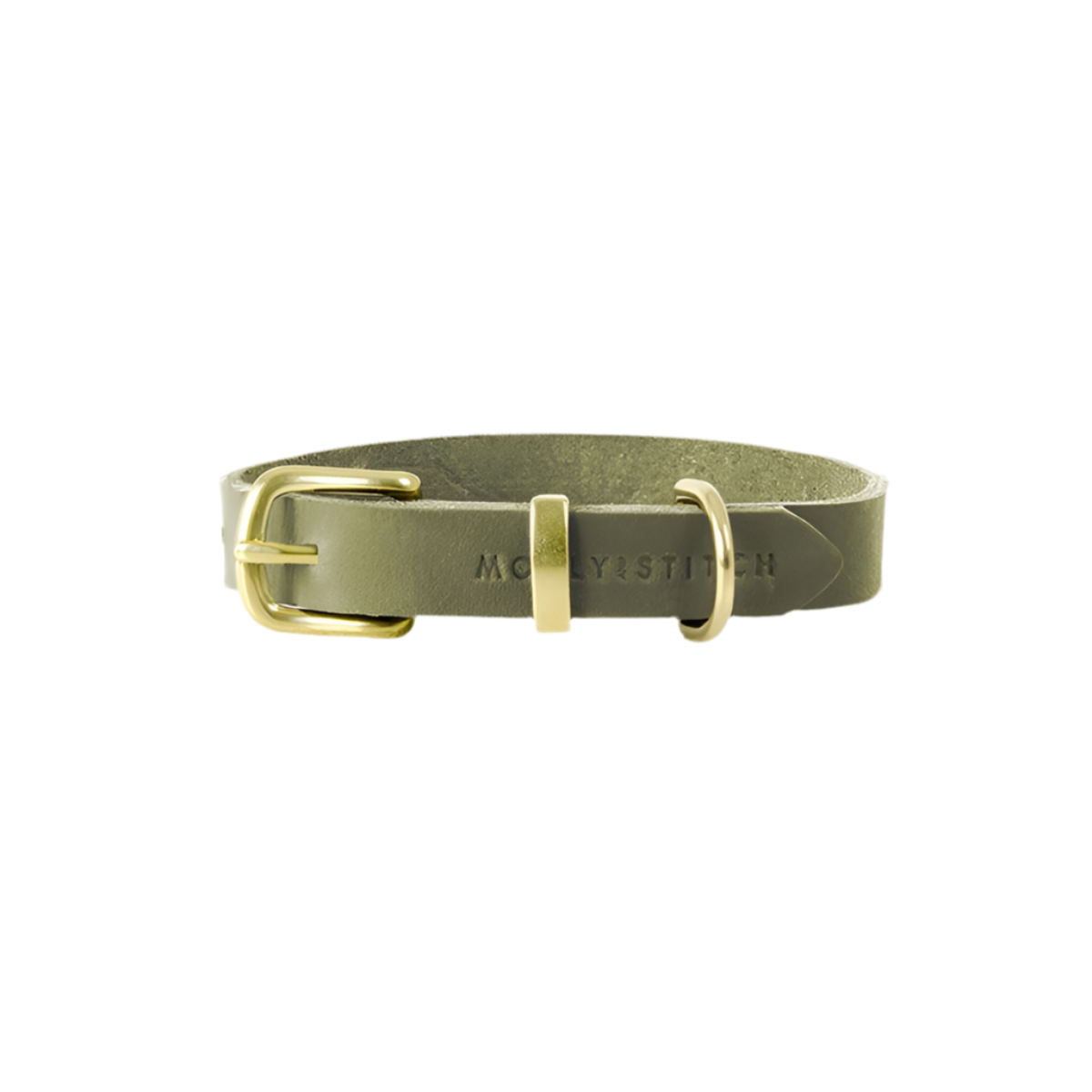Collier pour chien en cuir - BUTTER - Kasibe