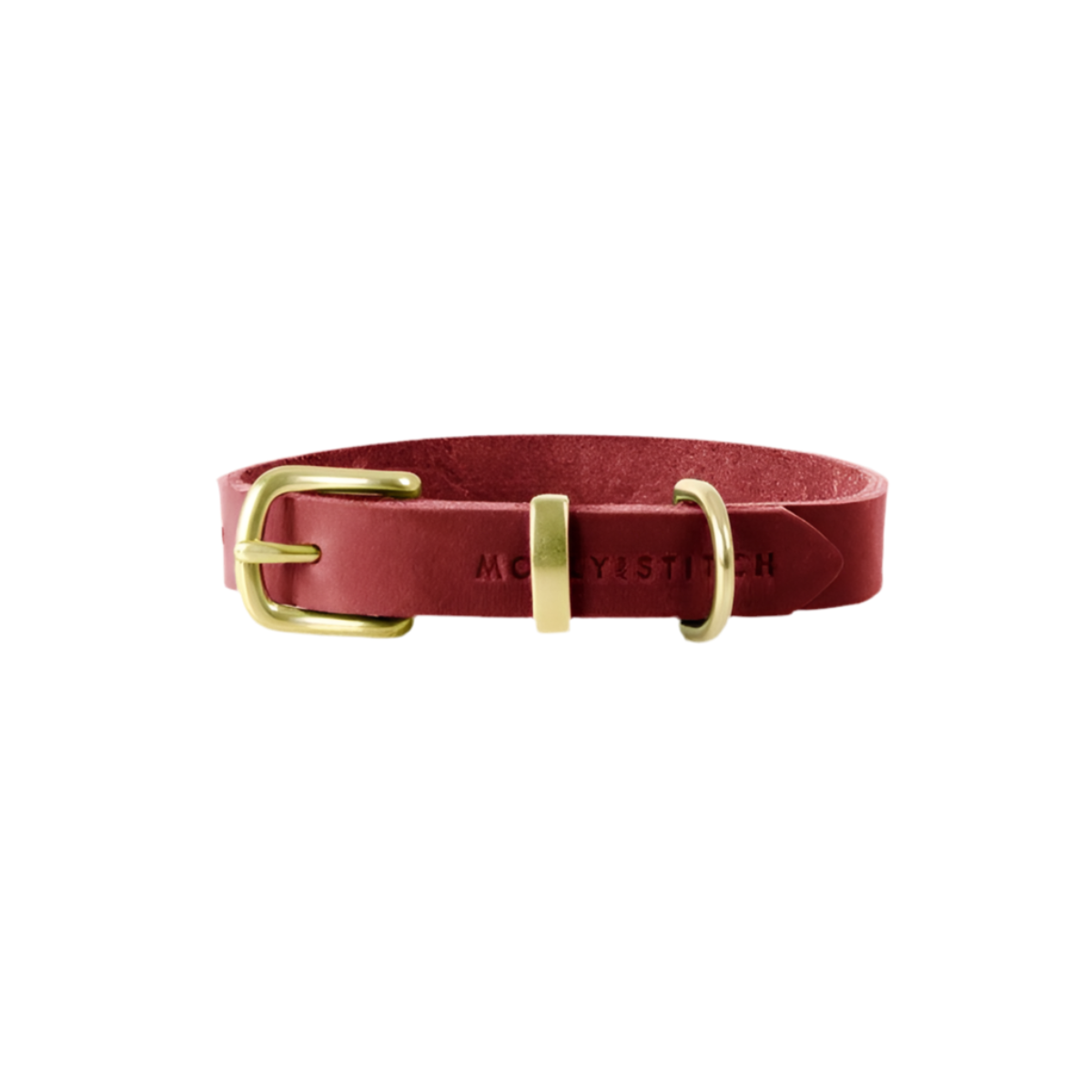Collier pour chien en cuir - BUTTER - Kasibe