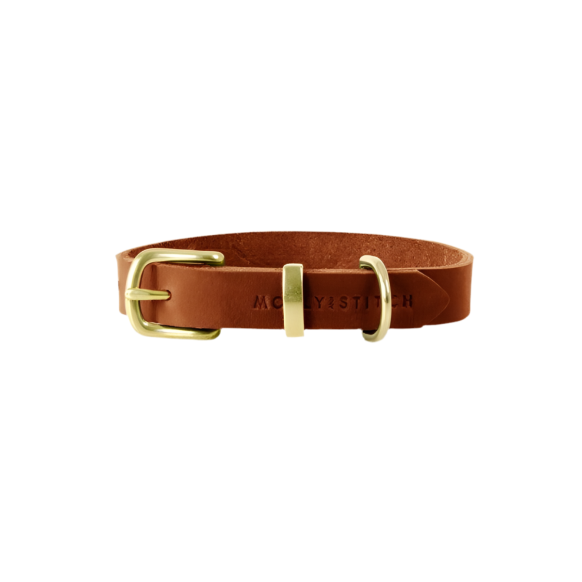 Collier pour chien en cuir - BUTTER - Kasibe