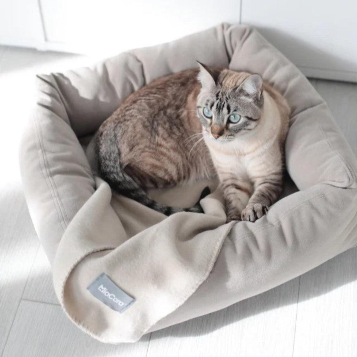 Couverture chaude pour chat en polaire - UNICA - Kasibe