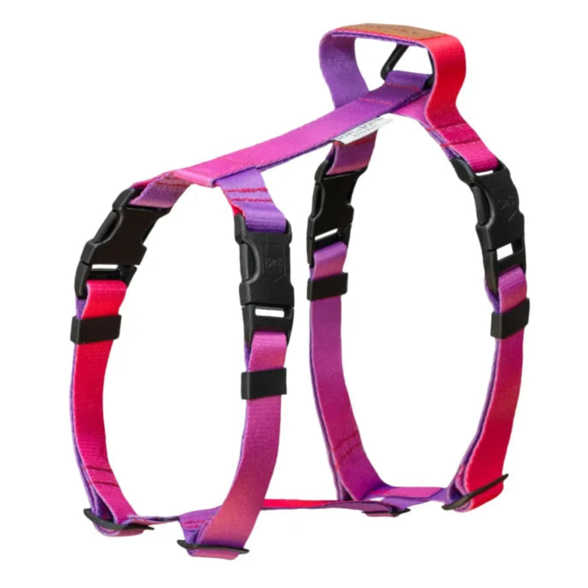 harnais type guard pour chien violet - kasibe