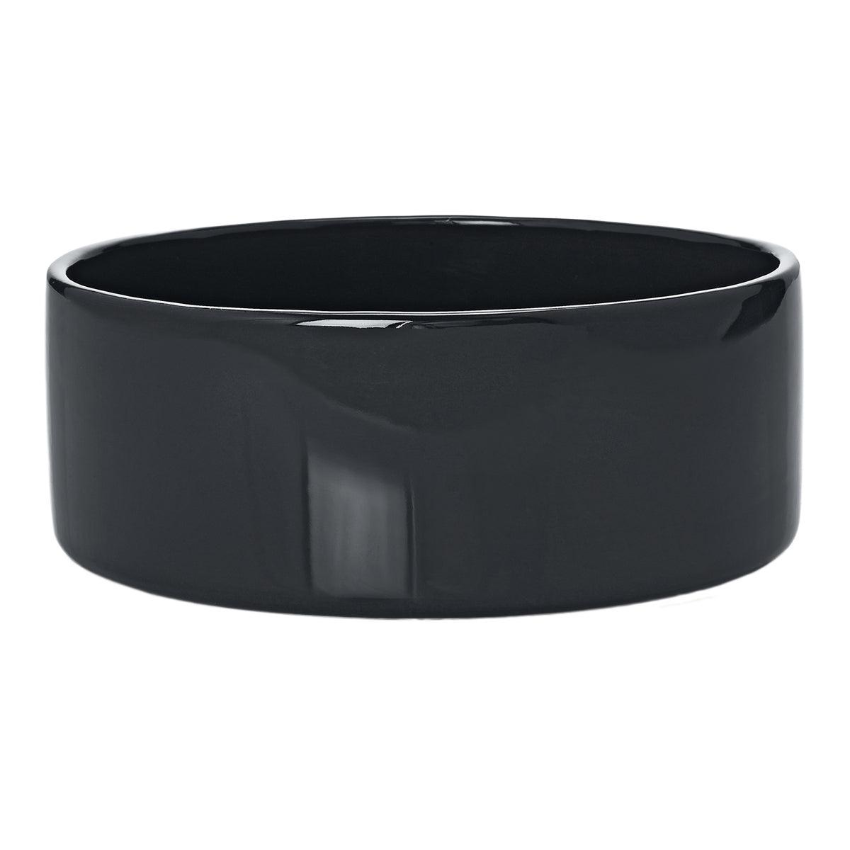 Gamelle en céramique pour chien graphite - kasibe