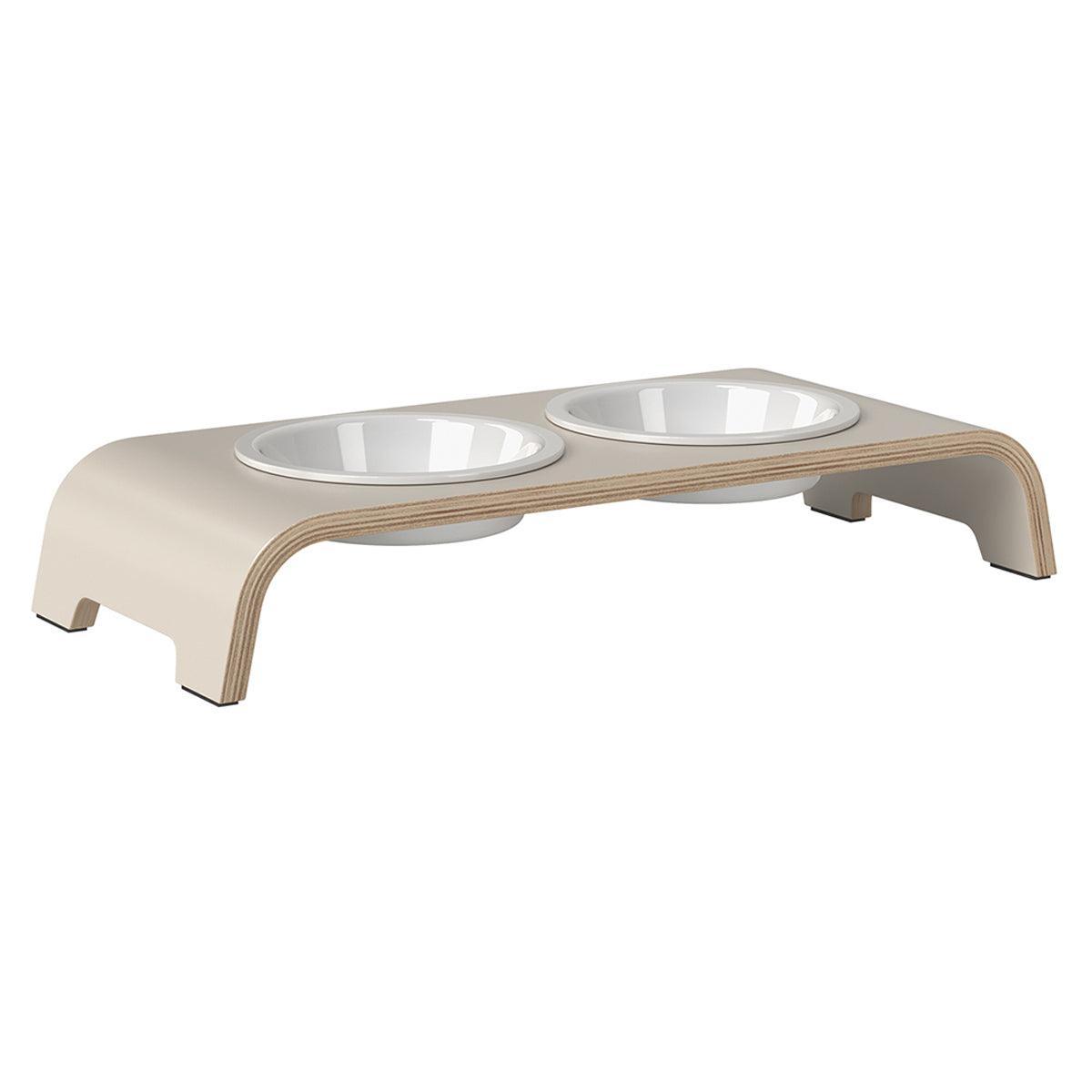 Gamelle pour chat surélevée catbar cachemire bol porcelaine - kasibe