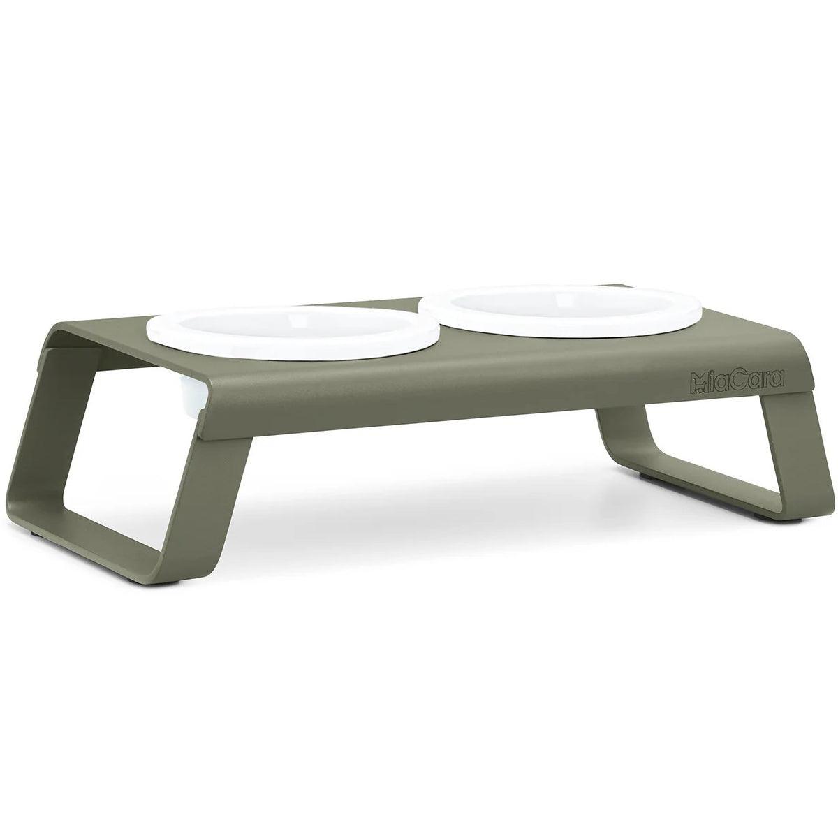 Gamelle surélevée pour chat aluminium bol porcelaine grolive - kasibe