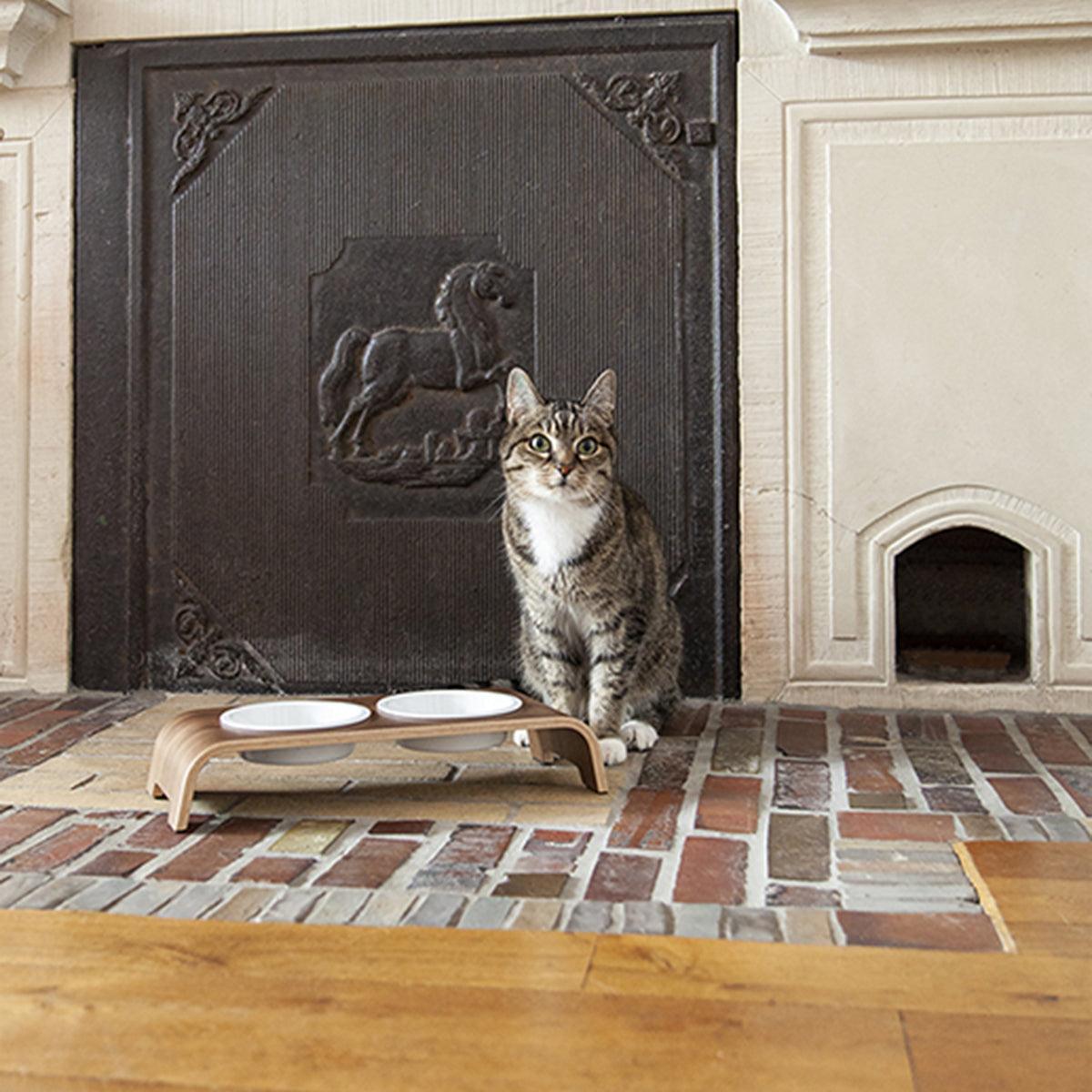Gamelle pour chat surélevée catbar - kasibe