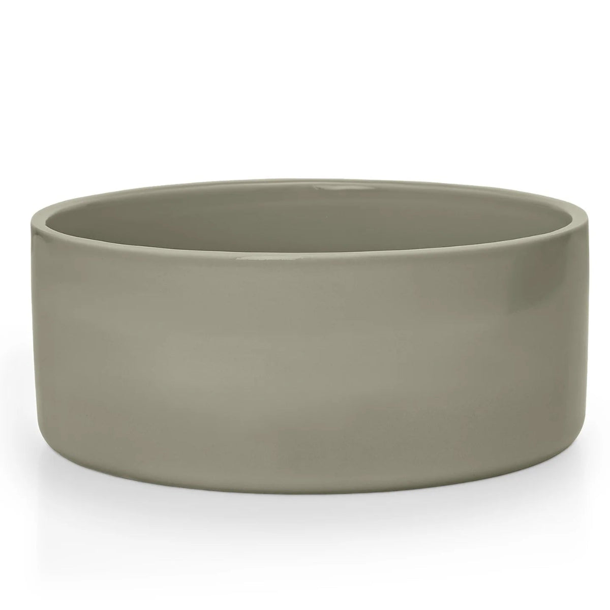gamelle design pour chien en porcelaine olive - kasibe