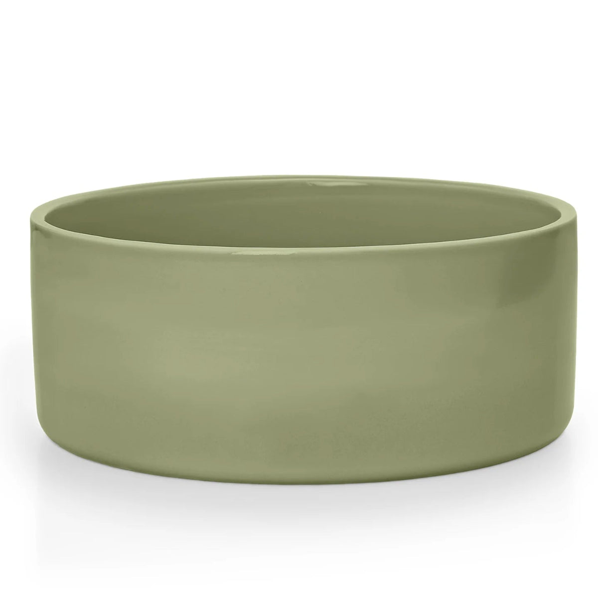 gamelle design pour chien en porcelaine verte - kasibe