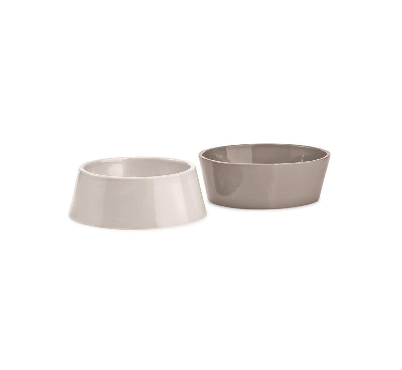 Gamelle en porcelaine pour chien double - DOPPIO - Kasibe