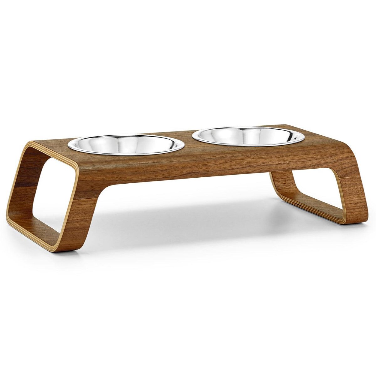 Gamelle pour chat en bois - DESCO - Kasibe