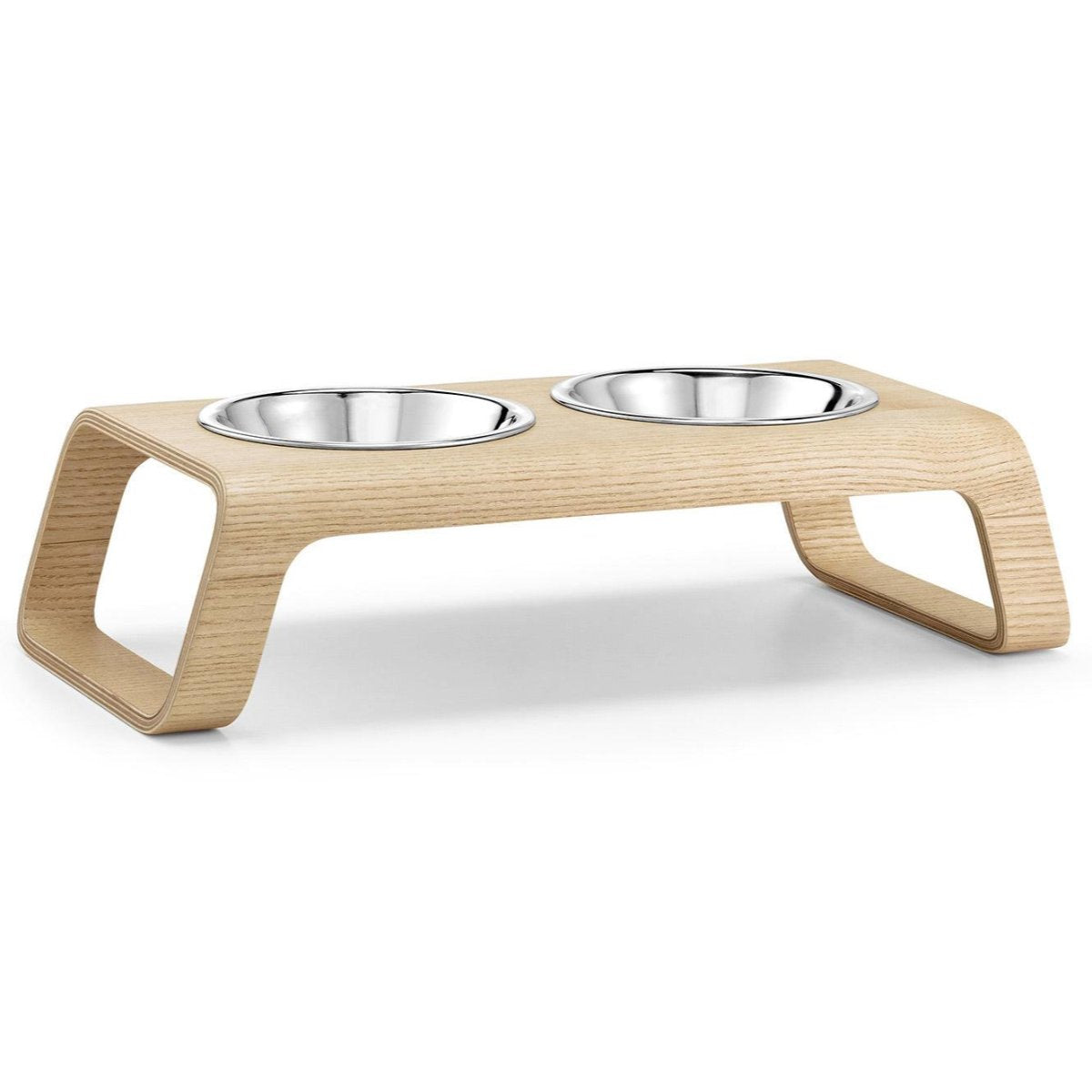 Gamelle pour chat en bois - DESCO - Kasibe