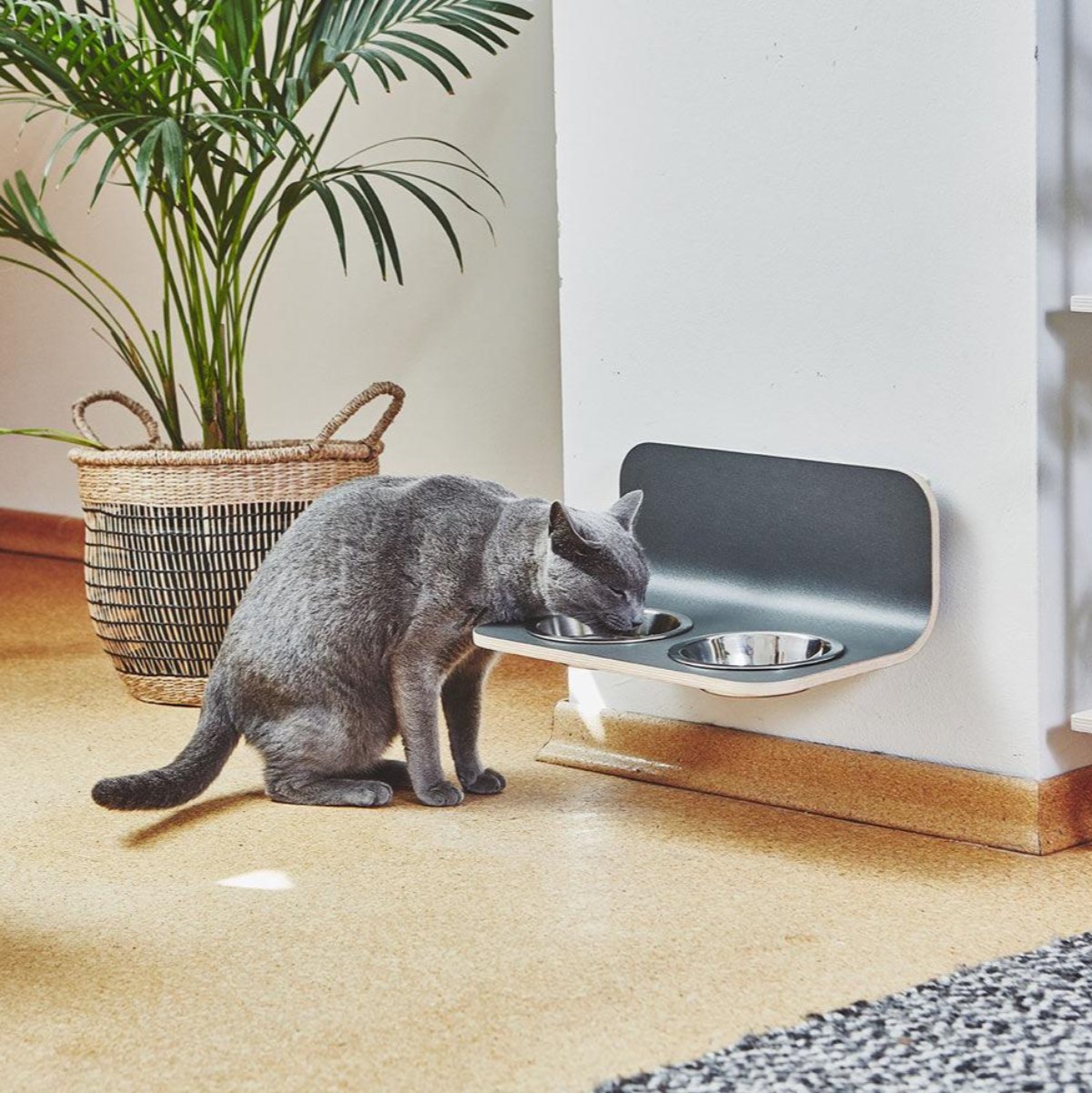 Gamelle pour chat en hauteur - ARCO - Kasibe