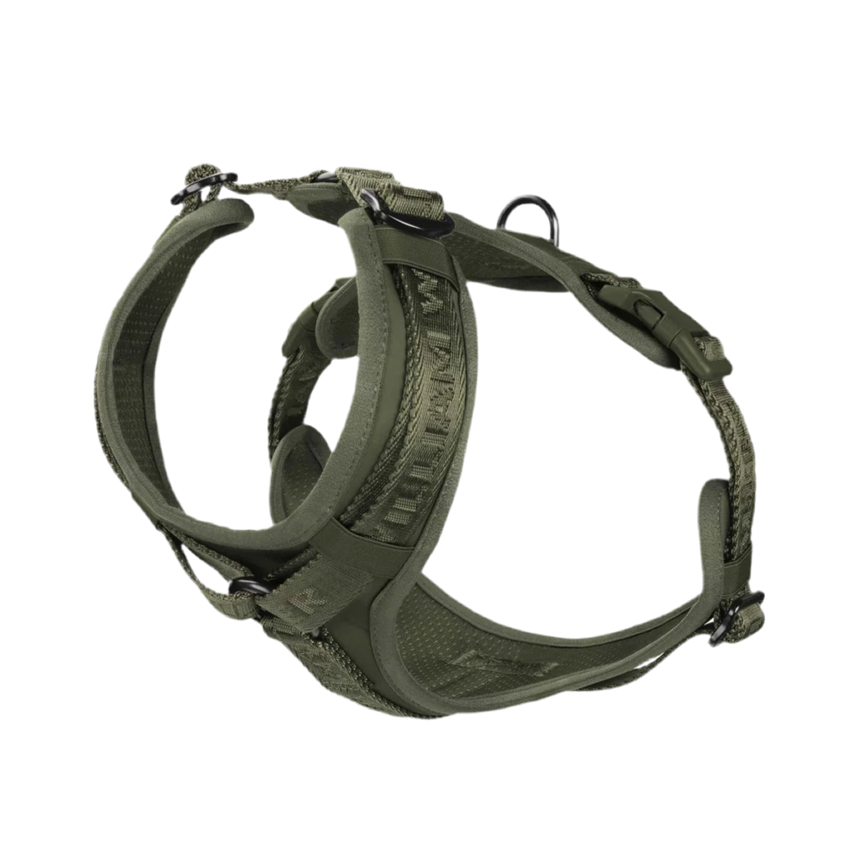 Harnais pour chien en Y en nylon vert- kasibe