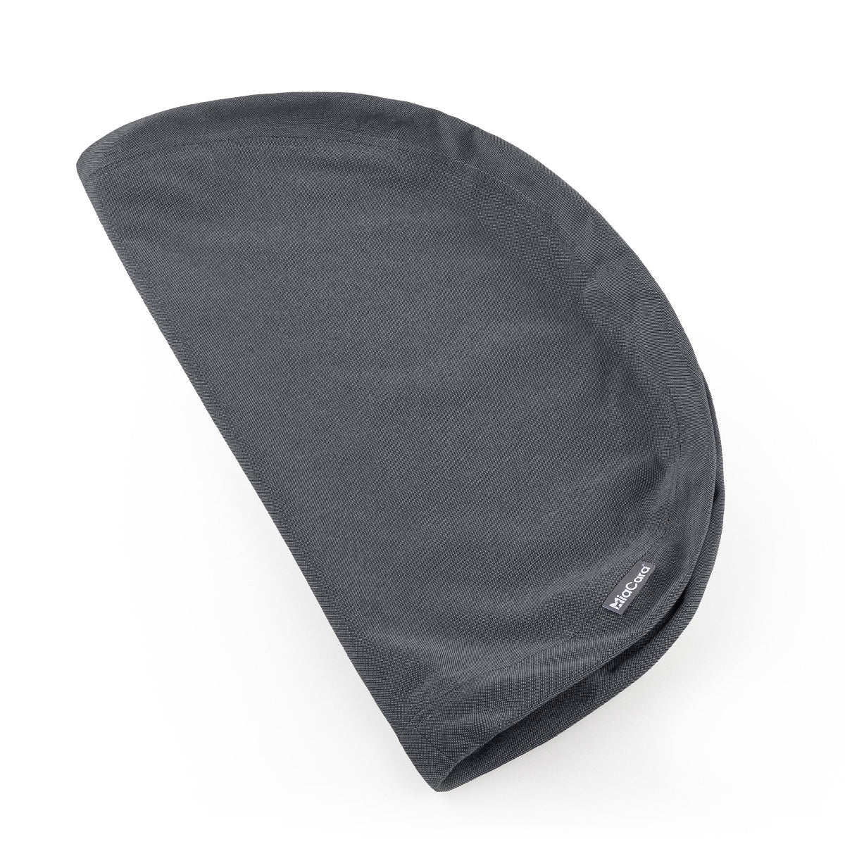 housse de coussin covo miacara anthracite - kasibe