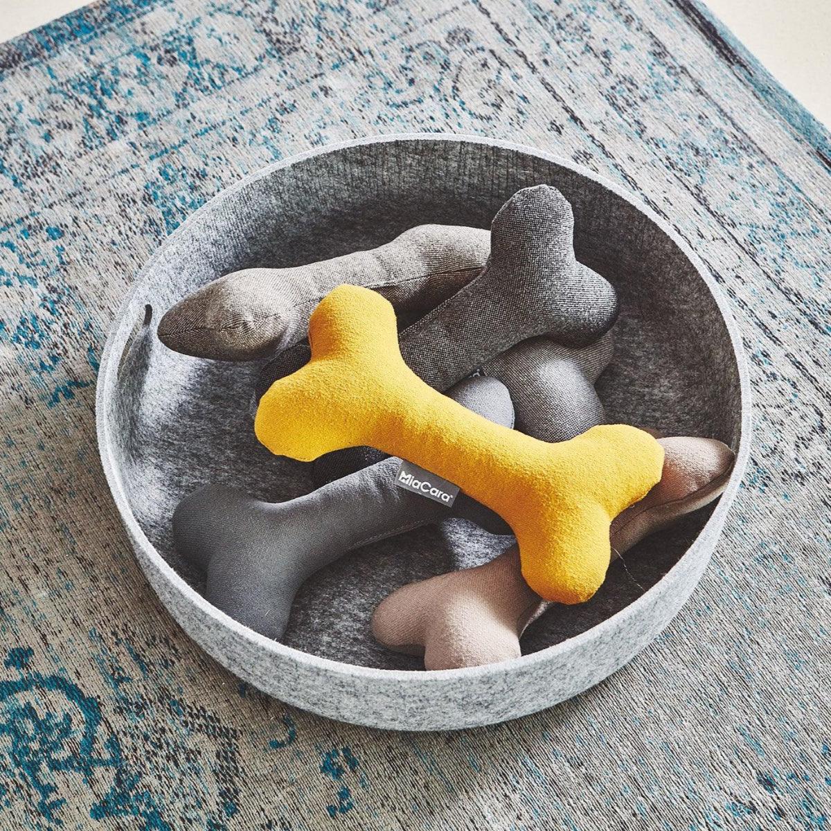 Jouet pour chien en forme d'os (lot de 2) - Kasibe