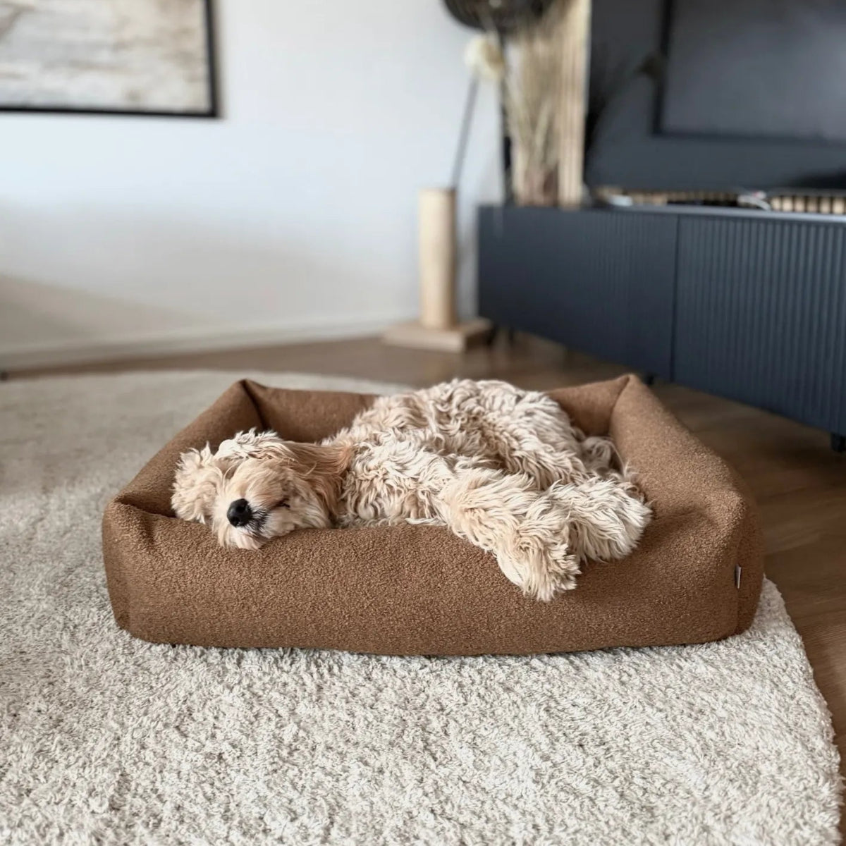 panier pour chien marron - kasibe