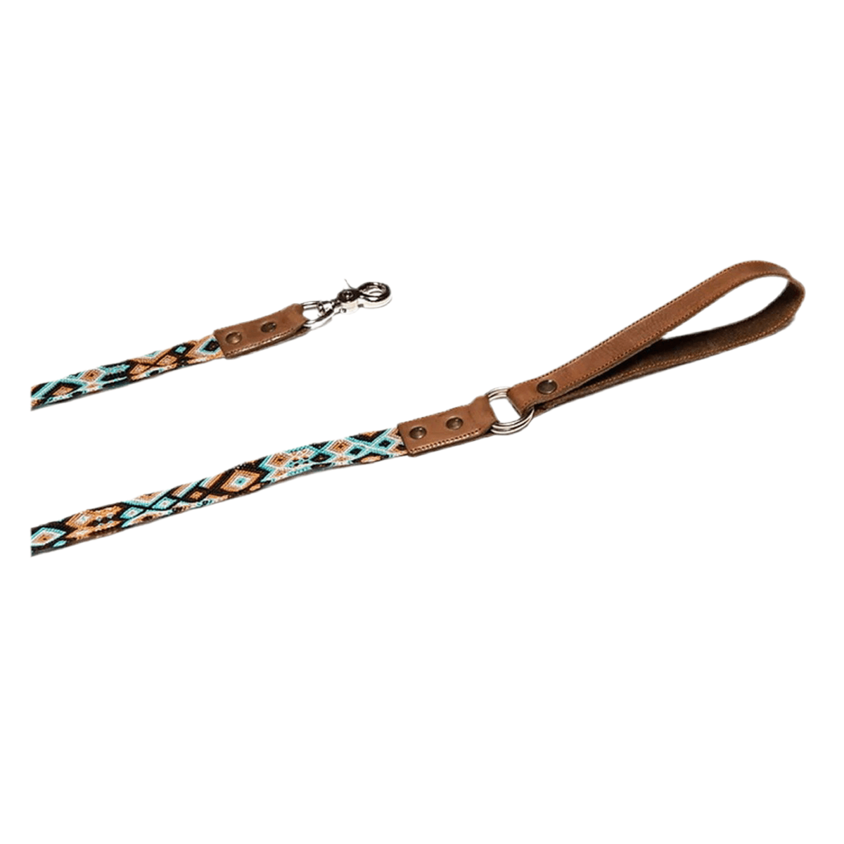 Laisse pour chien aux motifs mexicains hoblox large brodée - kasibe