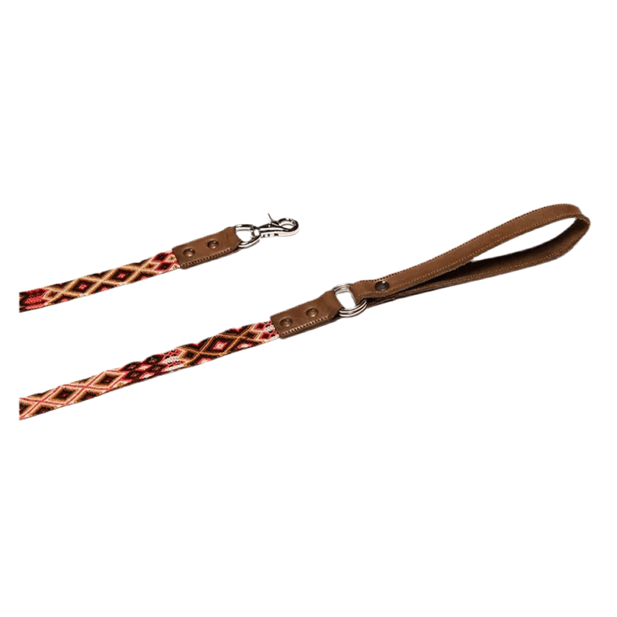 Laisse pour chien aux motifs mexicains sayulita large brodée - kasibe