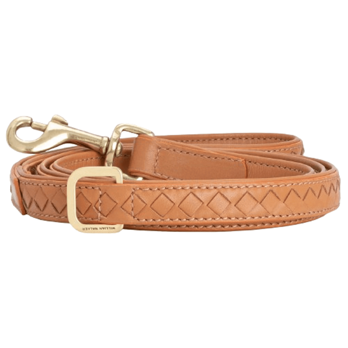 Laisse tressée en cuir pour chien - PRESTIGE - Kasibe