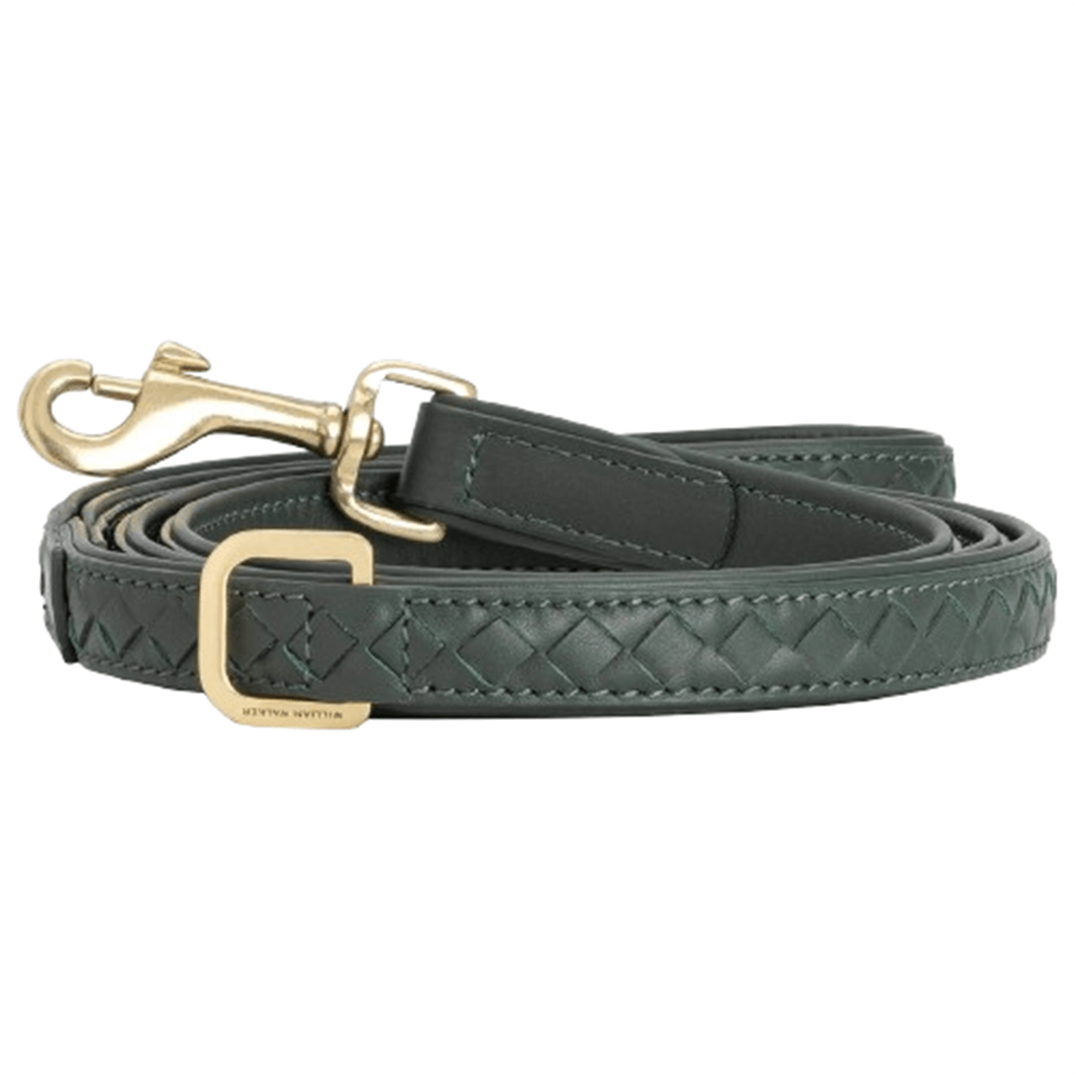 Laisse tressée en cuir pour chien - PRESTIGE - Kasibe