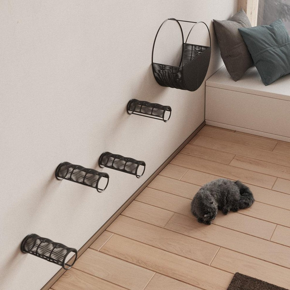Mur d'escalade pour chat - GRADINO - Kasibe