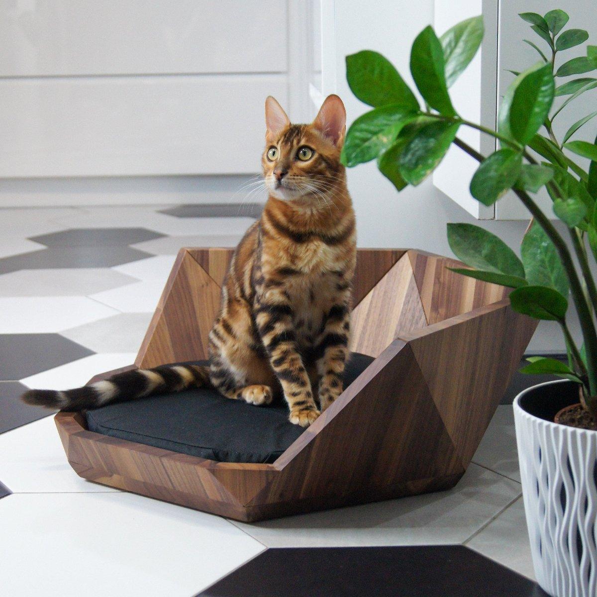 Panier pour chat original - LOTUS - Kasibe