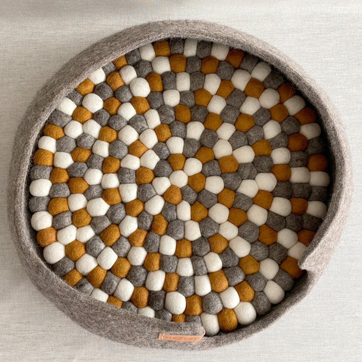 Panier pour chat ou chien en feutre - SIMONA - Kasibe