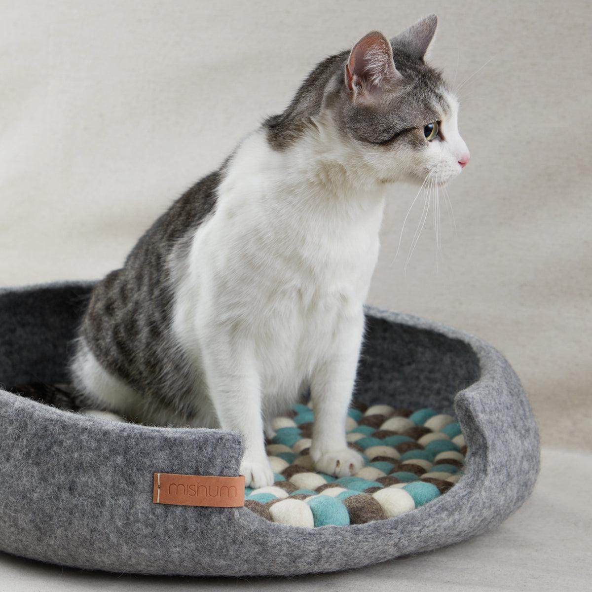 Panier pour chat ou chien en feutre - SIMONA - Kasibe
