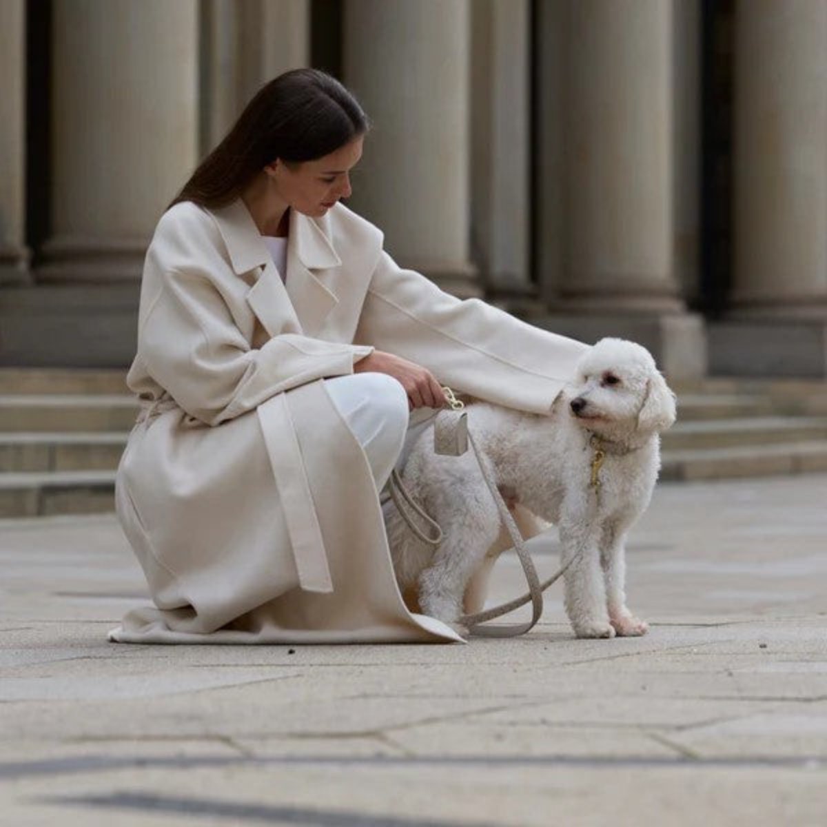 Poopbag pour chien en cuir - PRESTIGE - Kasibe