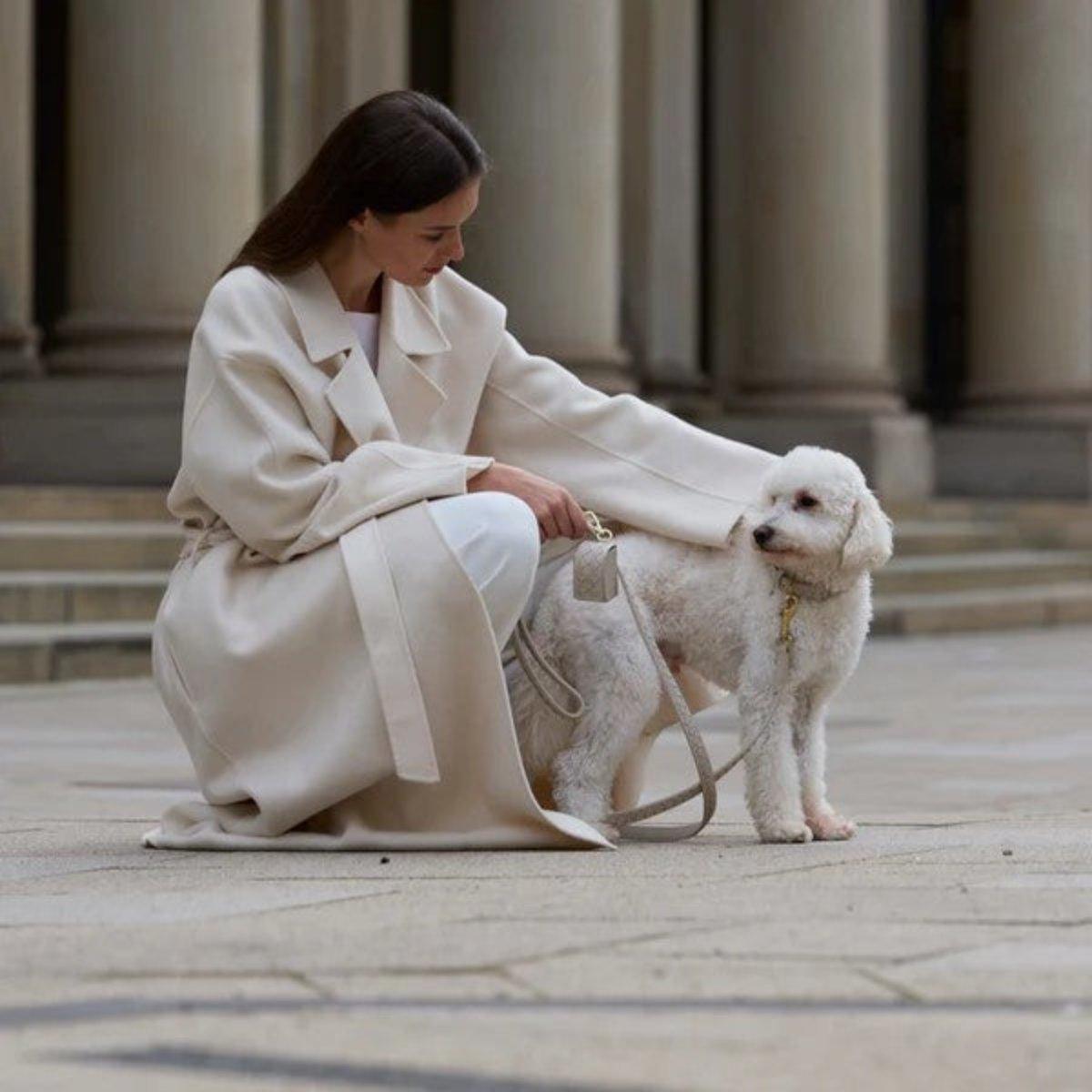 Poopbag pour chien en cuir - PRESTIGE - Kasibe