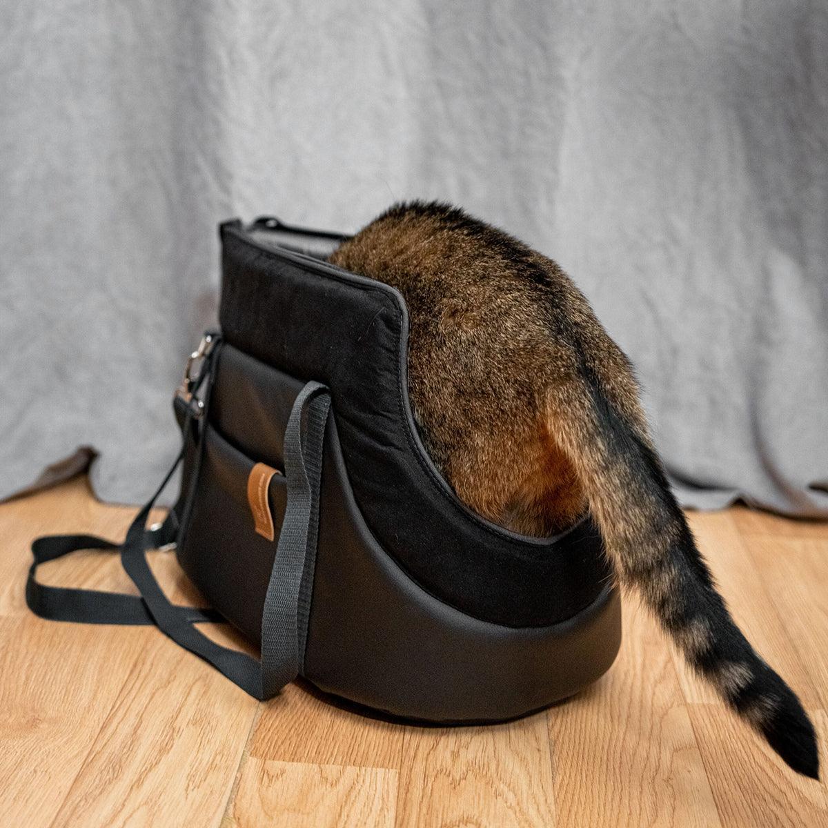 Porte chien ou chat en cuir - SAKO - Kasibe