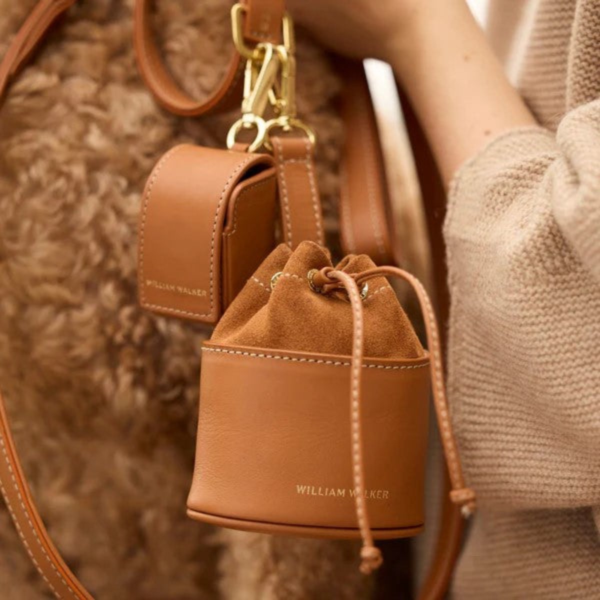 Sac à friandises pour chien en cuir - LUXE - Kasibe