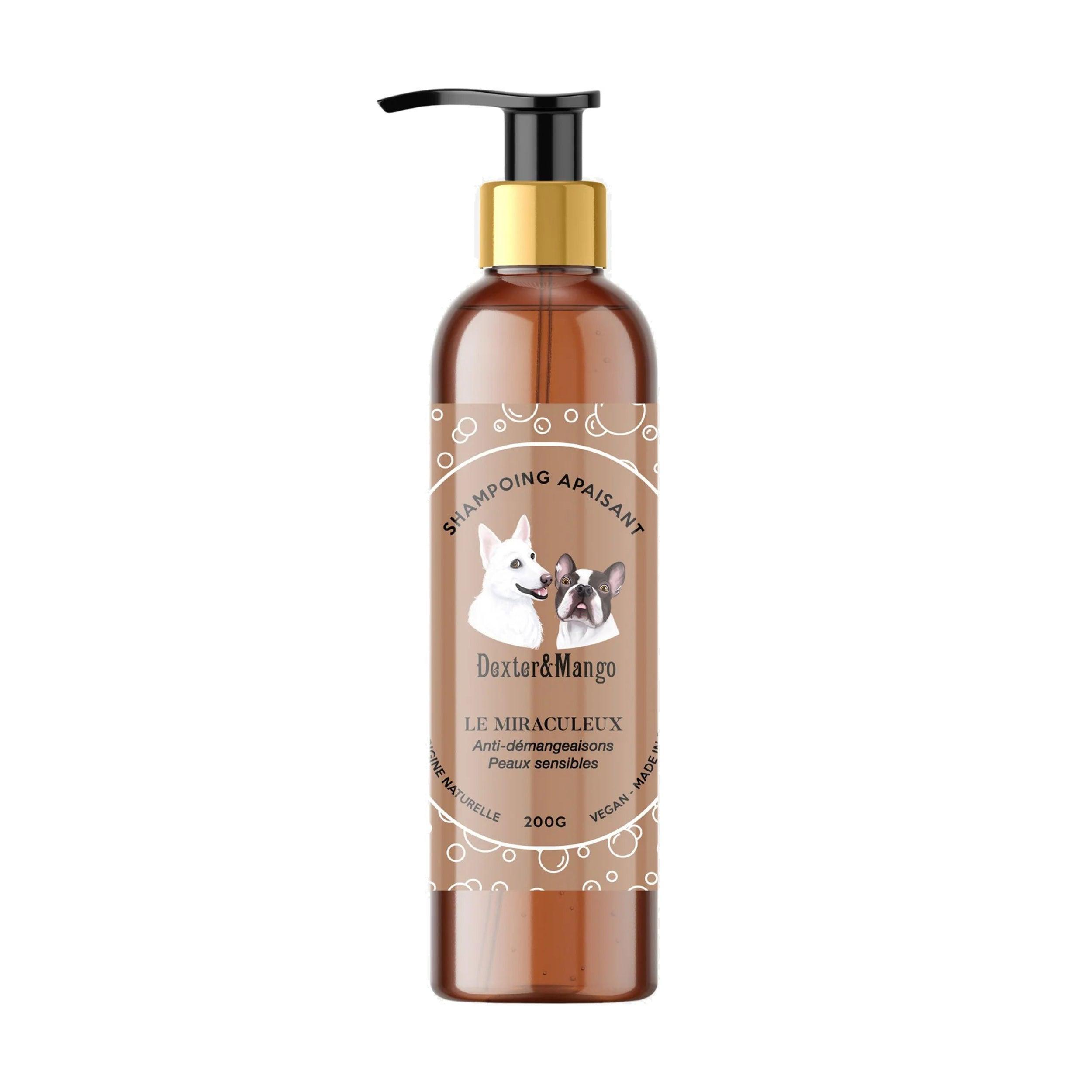 Shampoing anti démangeaison pour chien - LE MIRACULEUX - Kasibe