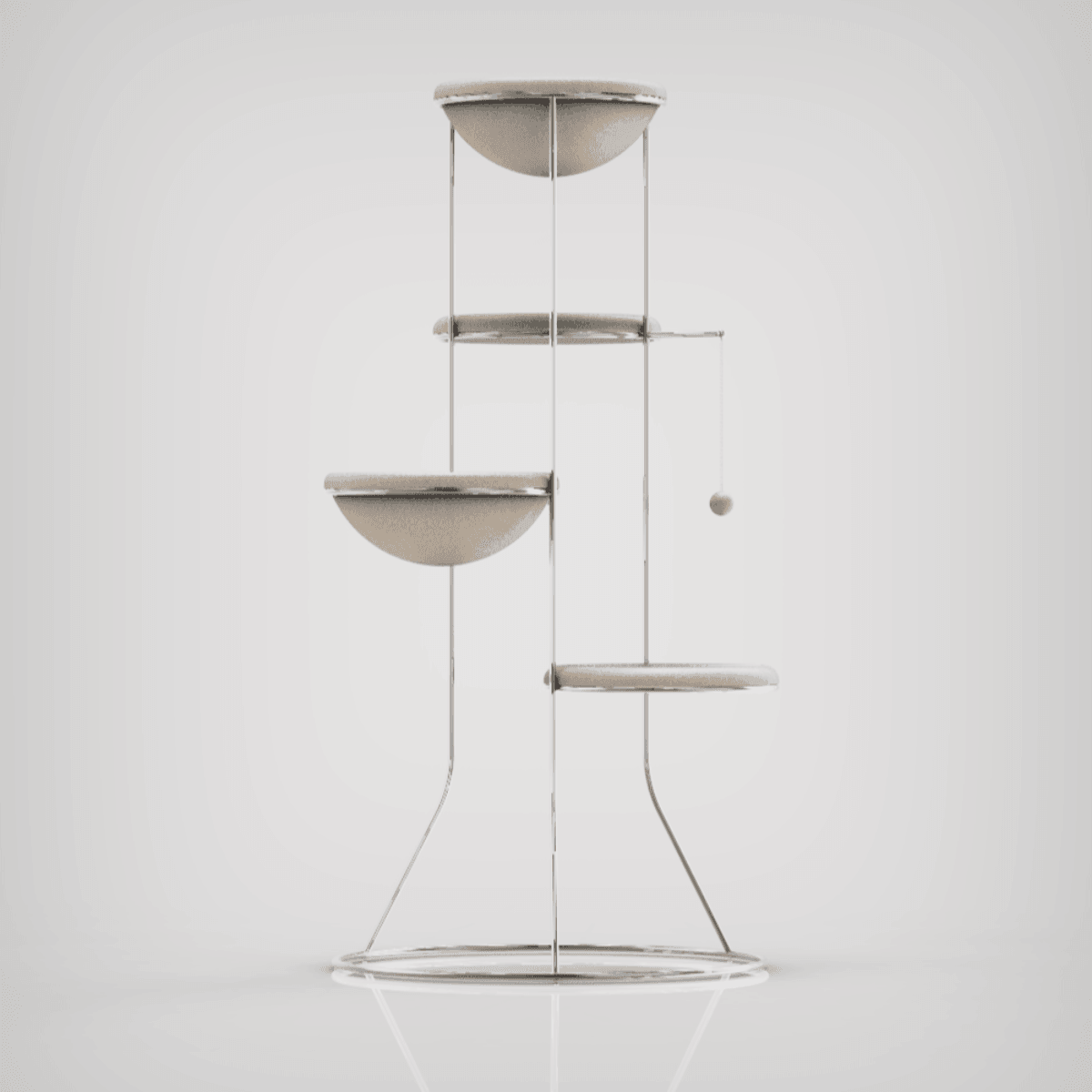 Arbre à chat design en liège, Constellation : un mobilier magnifique et bien pensé kasibe bogarel