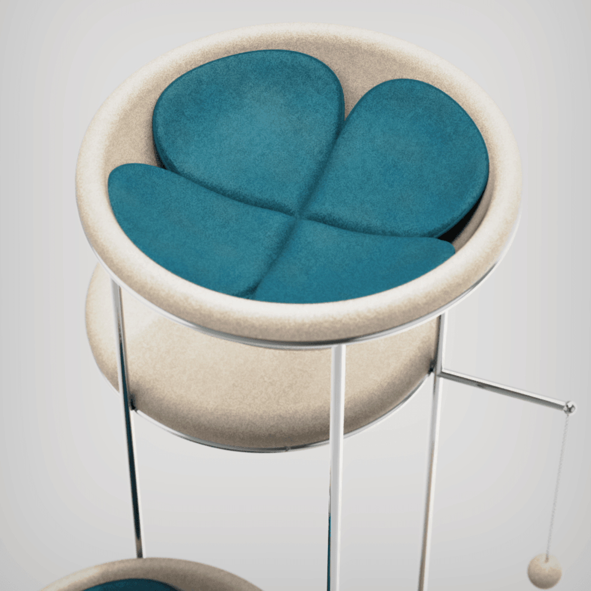 Arbre à chat design en liège, Constellation : un mobilier magnifique et bien pensé kasibe bogarel