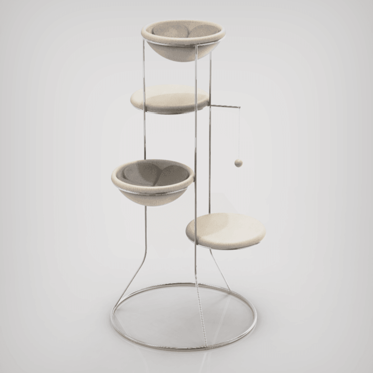 Arbre à chat design en liège, Constellation : un mobilier magnifique et bien pensé kasibe bogarel
