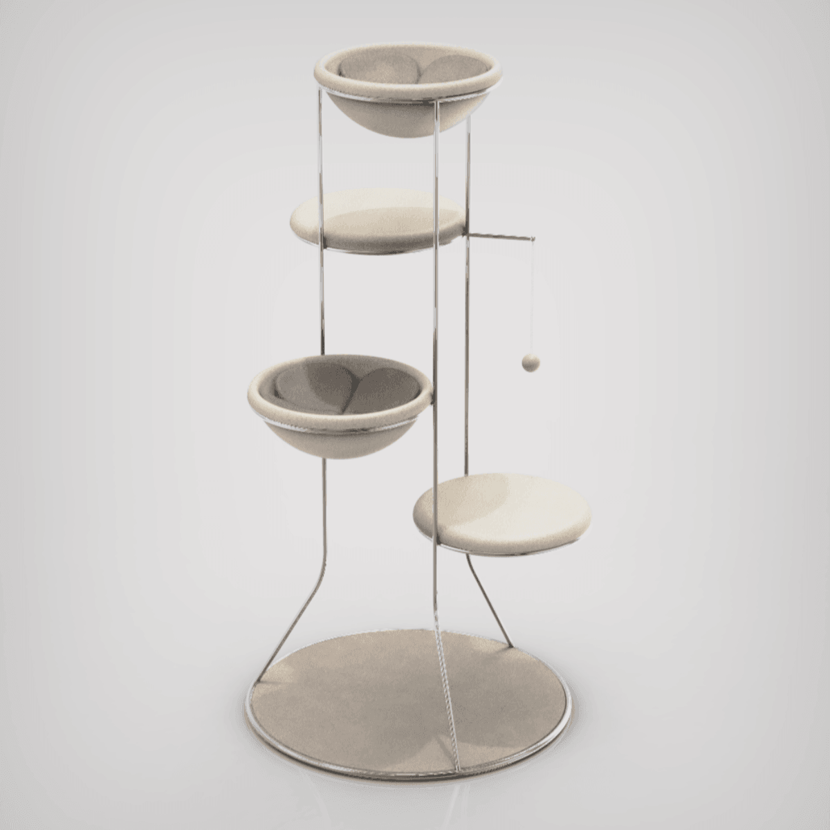 Arbre à chat design en liège, Constellation : un mobilier magnifique et bien pensé kasibe bogarel