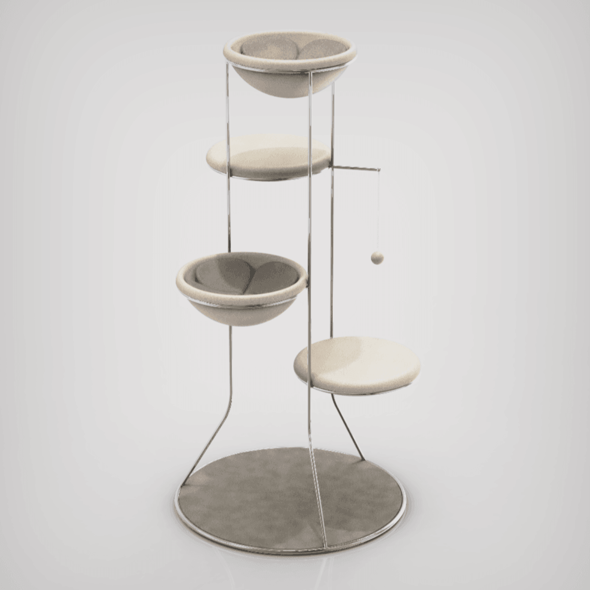 Arbre à chat design en liège, Constellation : un mobilier magnifique et bien pensé kasibe bogarel