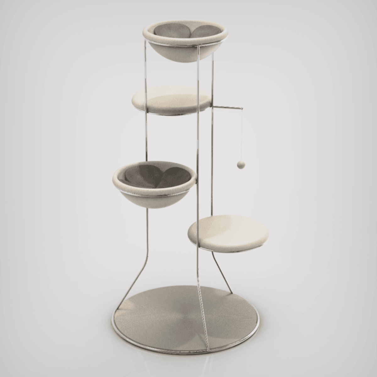 Arbre à chat design en liège, Constellation : un mobilier magnifique et bien pensé kasibe bogarel