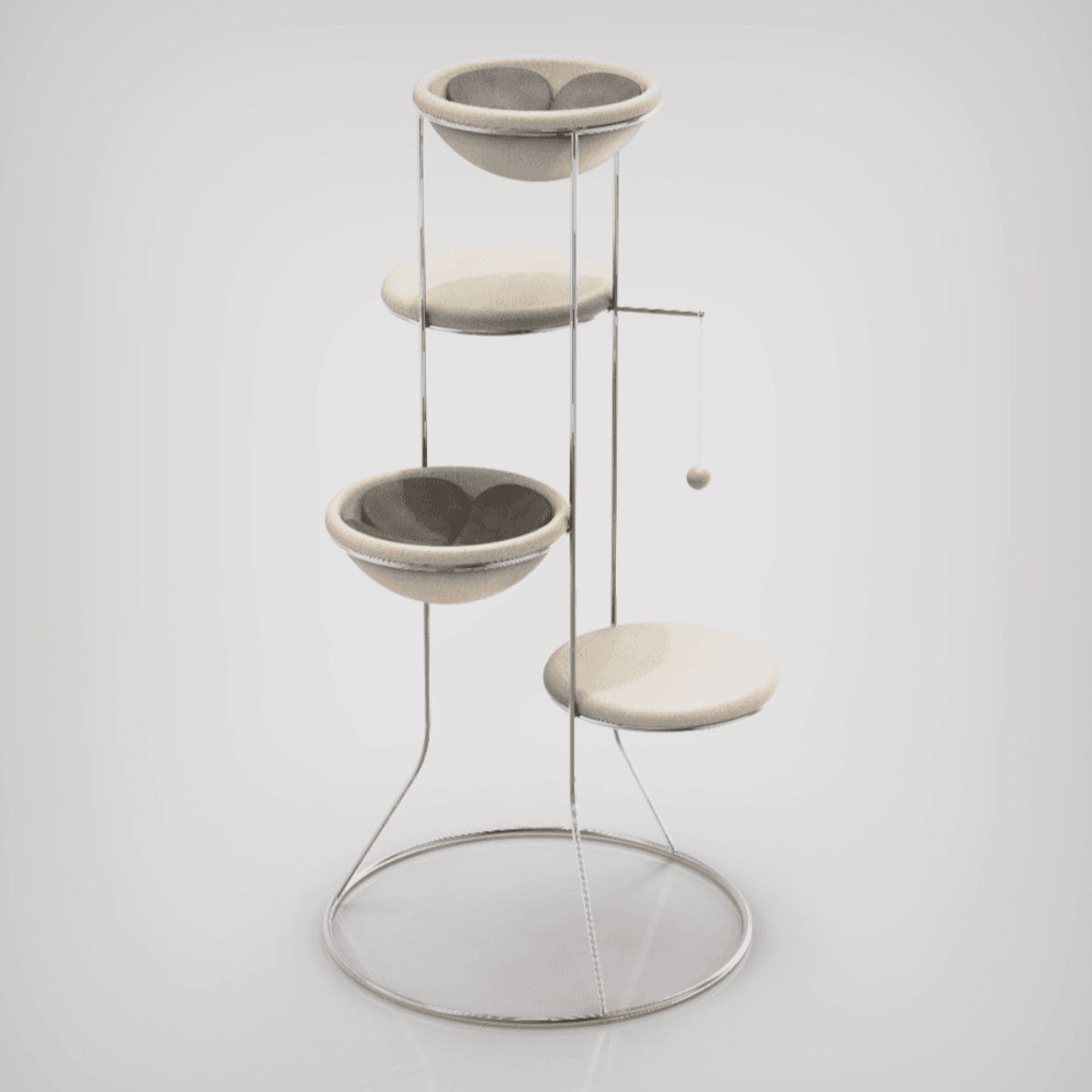 Arbre à chat design en liège, Constellation : un mobilier magnifique et bien pensé kasibe bogarel