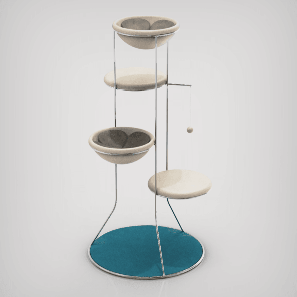 Arbre à chat design en liège, Constellation : un mobilier magnifique et bien pensé kasibe bogarel